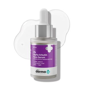 The Derma Co - Suero Facial con 2% de Alfa Arbutina - 30 ml |   Trata las manchas oscuras |   Unifica el tono de la piel - Product Image 1