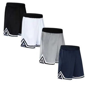 Shorts de basketball décontractés et respirants à séchage rapide avec cordon de serrage par sublimation – Vêtements de basketball OEM - Product Image 4