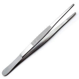 Pinces à pansements professionnelles à embouts dentelés pour hôpitaux, cliniques, laboratoires médicaux, instruments approuvés ISO - Product Image 5