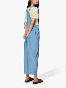 Mono de mezclilla sin costuras de una pieza para mujer, estilo coreano, bordado, informal, para yoga, gimnasio, con estampado, servicio OEM - Product Image 3