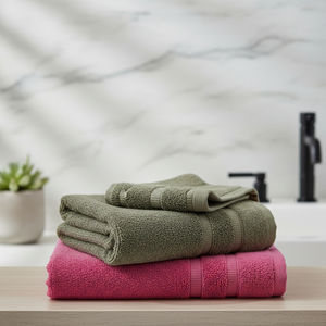 Serviette de toilette personnalisée avec logo, 100 % coton, ultra douce, séchage rapide, certifiée Oeko-Tex, luxe, hôtel, spa, salon, cadeau, vente en gros - Product Image 5