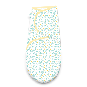 Couverture d'emmaillotage en coton pour bébé avec imprimé arc-en-ciel, couverture douce pour le sommeil des nouveau-nés, enveloppe de soutien confortable pour le sommeil des nourrissons - Product Image 5