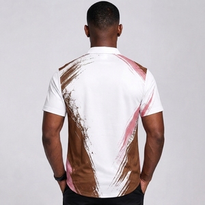 Chemise habillée en coton à manches courtes pour homme – Décontractée, respirante, séchage rapide, légère et durable pour l'été - Product Image 2