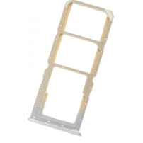 Bandeja para tarjeta SIM Micro SD para Oppo A52 2020 CPH2069 Plata - Product Image 3