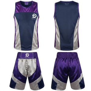 Uniforme de Entrenamiento de Boxeo Personalizado, Ropa Deportiva de MMA, Diseño OEM Personalizado, Conjunto de Uniformes de Boxeo Profesionales - Product Image 1