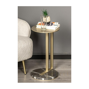 Table d'appoint moderne en métal avec plateau en verre miroir, design élégant et personnalisé, nouvelle arrivée, table d'appoint pour canapé - Product Image 5