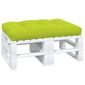 Cojines y almohadas para exteriores 100% poliéster, cojín para paleta verde brillante de 47.2"x31.5"x4.7" - Product Image 3