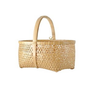 Cesta de Bambú Tejida a Mano, Caja Redonda de Almacenamiento, Accesorios para el Hogar, Organizadores, Juego de Baño Grande, Cesto de Ropa Tejido - Product Image 2
