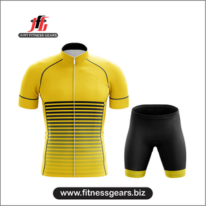 ชุดจักรยานแบบไม่มีแขน ยี่ห้อ JUST FITNESS GEARS ราคาถูก คุณภาพสูง 100% ผลิตจากผ้าสแปนเด็กซ์/โพลีเอสเตอร์ แห้งเร็ว สำหรับผู้ใหญ่ - Product Image 3