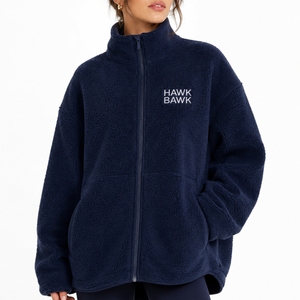Veste en polaire Sherpa pour femme, ultra douce, confortable et chaude, matière légère et respirante. - Product Image 1