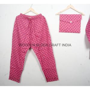 Conjunto de Pijama Elegante y Modesto de Manga Larga con Cuello en V 100% Algodón para Mujer, Ecológico, Suave y Transpirable para Verano - Product Image 3