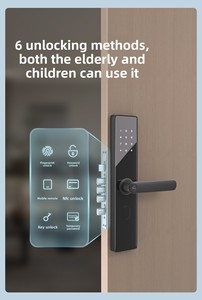 Serrure Intelligente TTLOCK App, 6 Modes de Déverrouillage, Carte Mémoire en Aluminium, Haute Sécurité Classe C pour Locations de Maison, Locations Vacances, Appartements - Product Image 4