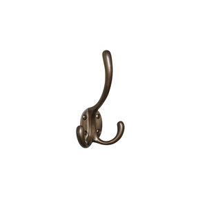Rustic Metal Wall <b>Hook</b> Heavy-Duty Single Coat <b>Hook</b> for Home Bathroom Clothing Storage Usage Installation with Drill - Product Image 6