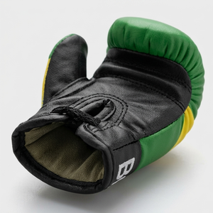 Mini-gants de boxe en cuir PU avec drapeau du Brésil – Décoration pour voiture, porte-clés (Couleurs et logo OEM disponibles) - Product Image 4