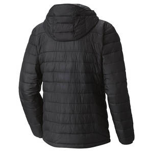 Veste d'hiver légère et chaude pour homme, avec logo et taille personnalisés, en duvet de canard, couleur unie, style doudoune matelassée. - Product Image 2