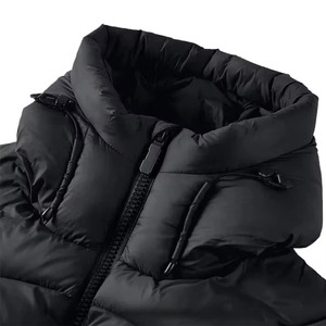 Breathable OEM Wholesale Custom Navy Blue Men's Lightweight Quilted Puffer <b>Jacket</b> Winter Windproof Quick Dry - Product Image 6
