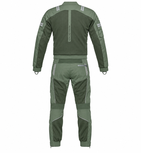Combinaison de moto pour homme BW GS Swartberg Air Men Green Summer Ventilated Cafe Racer Urban/Heritage Roadster avec protections CE - Product Image 2