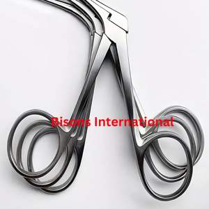 Pinzas Quirúrgicas Manuales ENT de Acero Inoxidable Profesional para Oído, Nariz y Garganta, Certificadas por la CE, Venta al Por Mayor BISONS - Product Image 2