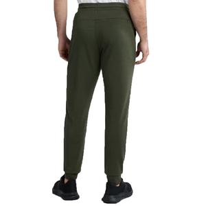 Pantalones Deportivos Verde Oliva para Hombre, Cintura Elástica con Cordón, Casuales, Ligeros, de Algodón y Elastano, Transpirables, con Bolsillos Laterales, para Otoño - Product Image 3