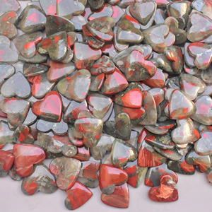 Piedra preciosa en forma de corazón, piedra preciosa en forma de corazón, corazón, sangre, al por mayor - Product Image 1