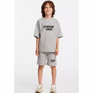 Conjuntos de Ropa para Bebés Niños, Ropa de Verano de Algodón para Niños, Conjuntos de Dos Piezas, Ropa Infantil al por Mayor, Camisetas Deportivas, Conjuntos Cortos - Product Image 2