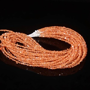 Perles de pierres précieuses en diamant Herkimer naturel orange, perles de pierres précieuses en quartz diamant brut non taillé, Herkimer Anthraxolite - Product Image 1