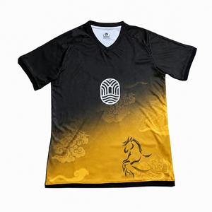 เสื้อฟุตบอล TESSUTO แบบสั่งพิมพ์ลายดิจิทัล แห้งเร็ว คอวี แขนสั้น ยูนิเซ็กซ์ 220 กรัม โพลีเอสเตอร์/ไนลอน ระบายอากาศได้ดี สำหรับเล่นกีฬา - Product Image 1
