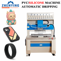 Mesin Dispensing Otomatis 12 Warna Silikon Lunak 3D untuk Pembuatan Gantungan Kunci 3D Silikon, Boneka, dan Gelang Silikon Berwarna