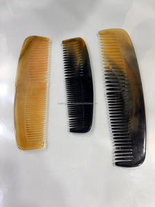 หวีเขาควาย-เป็นมิตรกับสิ่งแวดล้อม ทำด้วยมือ รูปทรงธรรมชาติ สไตล์สัตว์และศาสนา หวีดูแลเส้นผมจากอินเดีย - Product Image 4