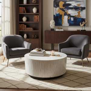 Mesa de Centro Art Deco con Incrustaciones de Hueso Ecológica, Precio de Fábrica de Perfect Enterprises, para Hogar, Bodas, Diwali, Estándar - Product Image 3