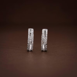 Pendientes de Aro Pequeños con Diamantes Cultivados en Laboratorio, 0.23CTW, Calidad F-G VVS-VS, Joyería de Diamantes para Uso Diario, para Mujer - Product Image 2