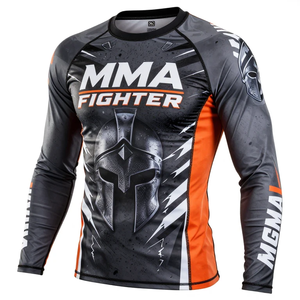 Rashguard de Artes Marciales Personalizado, Material Resistente, Nuevo Diseño, Rashguard para Hombre con Impresión por Sublimación, Top Deportivo - Product Image 4
