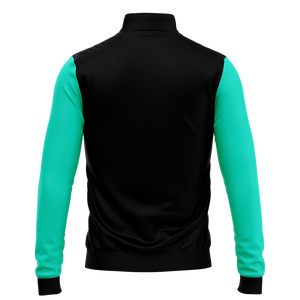 Sweat-shirt en coton à demi-zip pour homme, personnalisable avec logo sérigraphié, décontracté, hiver, sublimation. - Product Image 2