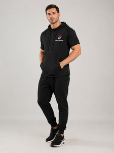 Conjunto Deportivo Unisex al por Mayor con Sudadera con Capucha y Pantalones Jogger, Logotipo Personalizado, Ropa Deportiva de Verano para Entrenamiento al Aire Libre - Product Image 4