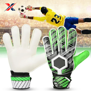 Guantes de Portero de Fútbol de Cuero de Alta Calidad - Uso Profesional en Exteriores para Niños y Adultos Unisex - Product Image 4