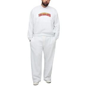 Premmiu Quality Fitness Wear Crew NeckTracksuit Trending Casual Street Style Fleece Cotton <b>Wind</b> <b>breaker</b> Men Crew NeckTracksuit - Product Image 2