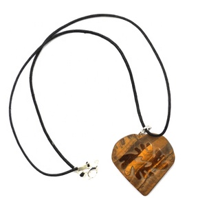 Venta al por mayor de Sanación reiki chakra colgante de cuarzo de oro Oval colgantes de Chakra - Product Image 6