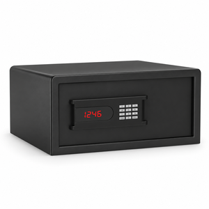 Caja Fuerte Electrónica Digital Negra Maitry International con Cerradura de Teclado, Almacenamiento Seguro para Hoteles - Product Image 3