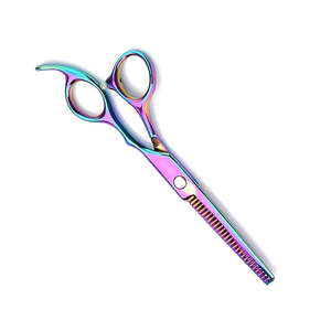Professional Salon Hair Cutting Thinning <b>Scissors</b> Stainless Steel Lightweight Foldable Customized Hairdressing Beauty - Product Image 4