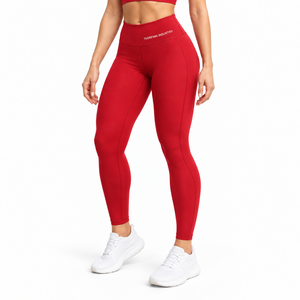 Leggings pour femmes à séchage rapide, nouveau design, couleur unique, taille haute, style décontracté, leggings pour femmes à prix abordable avec logo personnalisé - Product Image 3