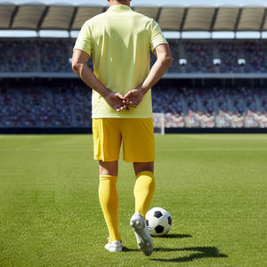 Polo personnalisé anti-transpiration avec col contrastant, tissu respirant pour uniforme d'équipe ou de travail, football, pickleball - Product Image 2