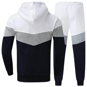 Derniers modèles de survêtements tendance pour hommes, style streetwear, logo personnalisé, ensemble de survêtements pour hommes - Product Image 2