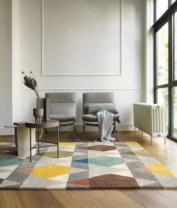 Tapis moderne en laine tufté à la main, couleur unie, lavable, adapté aux animaux domestiques, antidérapant, réversible, à poils longs, de forme ovale, pour la maison et la chambre - Product Image 3