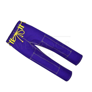 Fabricant de pantalons de karaté de haute qualité, uniforme d'arts martiaux unisexe, logo personnalisé disponible, spandex/polyester, séchage rapide - Product Image 3