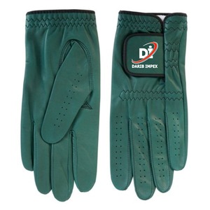 DARIB IMPEX DB-JC-05 Men's Sheepskin Breathable Golf <b>Gloves</b> with Hook and Loop Closure for Outdoor Sports - Product Image 4