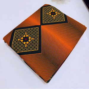 Tissu africain imprimé Ankara 100 % coton de haute qualité, sur mesure, pour designers, motifs authentiques, vente en gros, exportation Ghana - Product Image 1