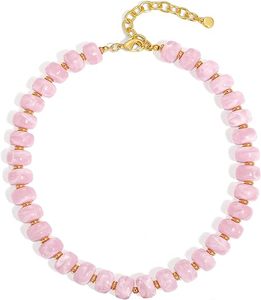 สร้อยคอเรซิ่นดีไซน์เก๋ทำมือสำหรับผู้หญิง- ALTAMASH CRAFT เครื่องประดับแฟชั่น กันน้ำ จัดส่งรวดเร็ว - Product Image 4