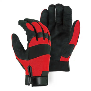 Gants de sécurité industriels d'hiver en cuir de chèvre renforcé, résistants au rétrécissement, à prise flexible, pour temps froid - Product Image 2