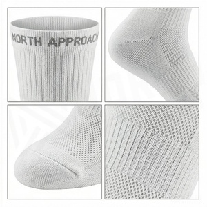 Chaussettes de course respirantes blanches NORTH APPROACH pour adultes, saison estivale - Product Image 4