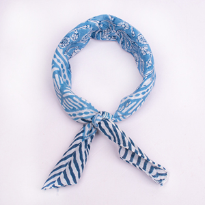 Pañuelo Cuadrado de Algodón Hecho a Mano Estilo Vaquero Occidental, Ecológico, Orgánico, Multicolor, Unisex, Suave, Accesorio para Exteriores - Product Image 5